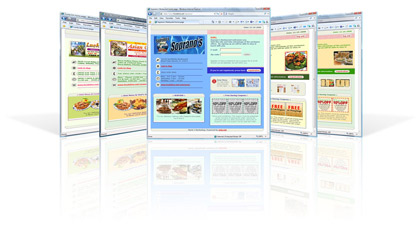easy website for restaurants. effective website